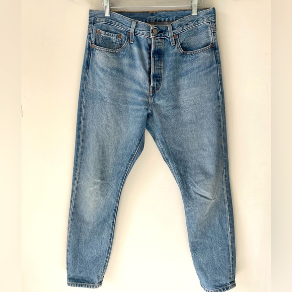 Levi's Denim - “Big E” vintage style Levi’s 501 S premium quality denim jeans size 29 x 28”